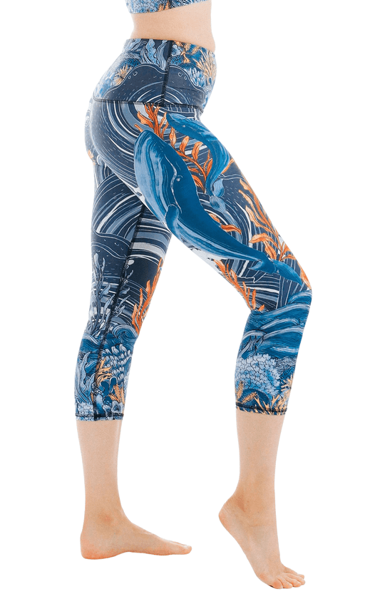 Capri Legging - Whale Hello - Concordia Style Boutique