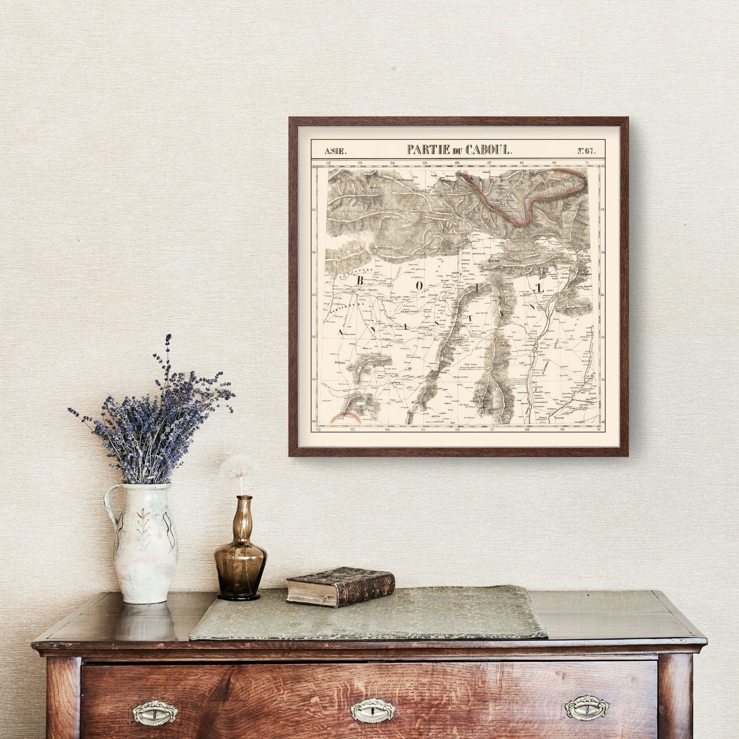 Vintage Map of Afghanistan 1827 - Concordia Style Boutique