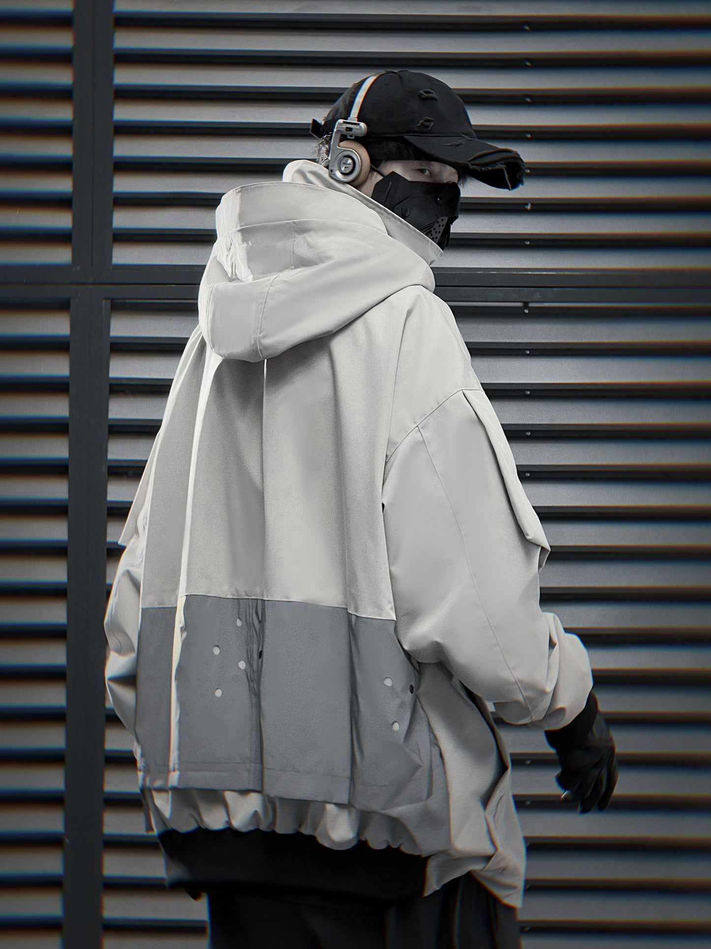 HiJ35 Grey Tech Jacket - Concordia Style Boutique