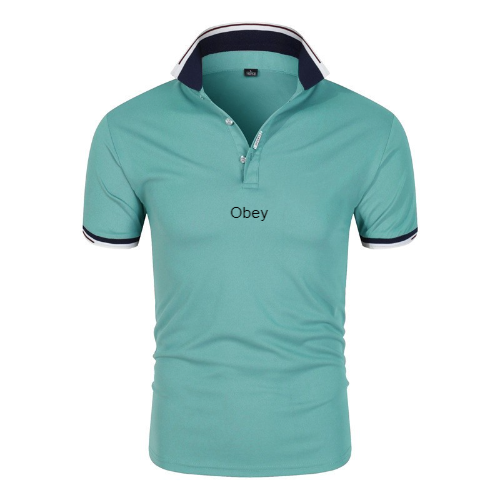 Men's Polo Shirt  - Obey - Premium Men's Polo Shirt from Concordia Style Boutique - Just $15.69! Shop now at Concordia Style Boutique