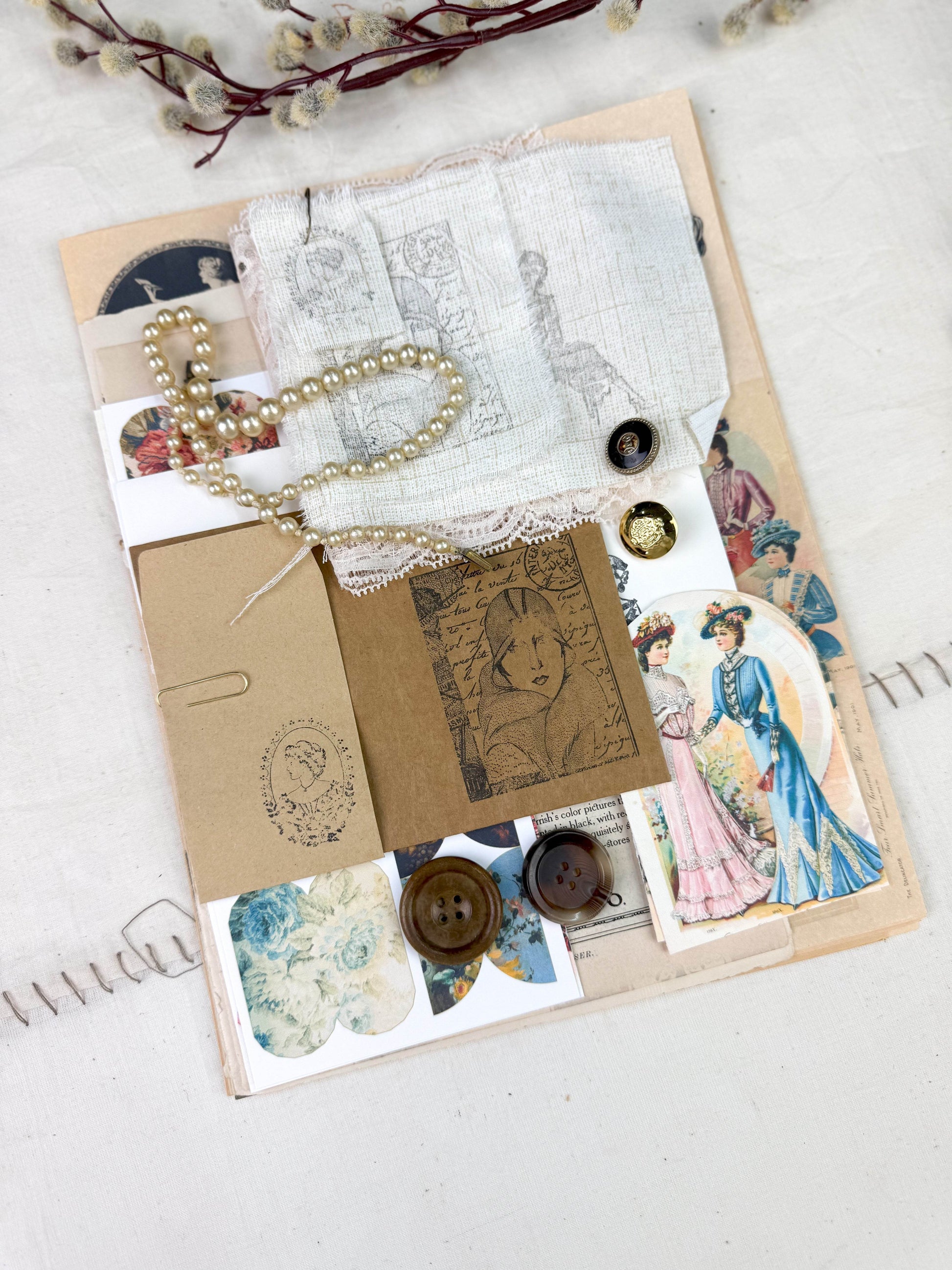Fashion Ephemera Kit - Concordia Style Boutique