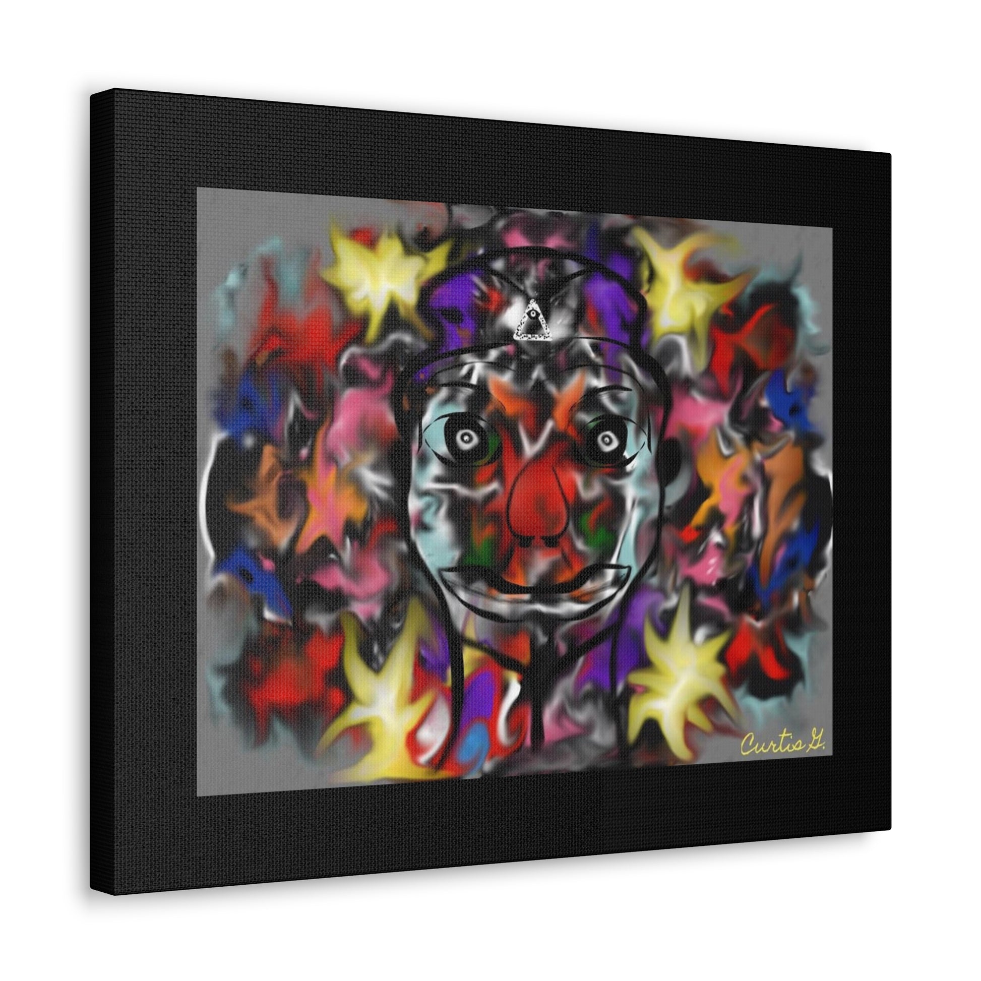 "Tears of a Clown" - Canvas - Premium Canvas from Concordia Style Boutique - Just $23.12! Shop now at Concordia Style Boutique