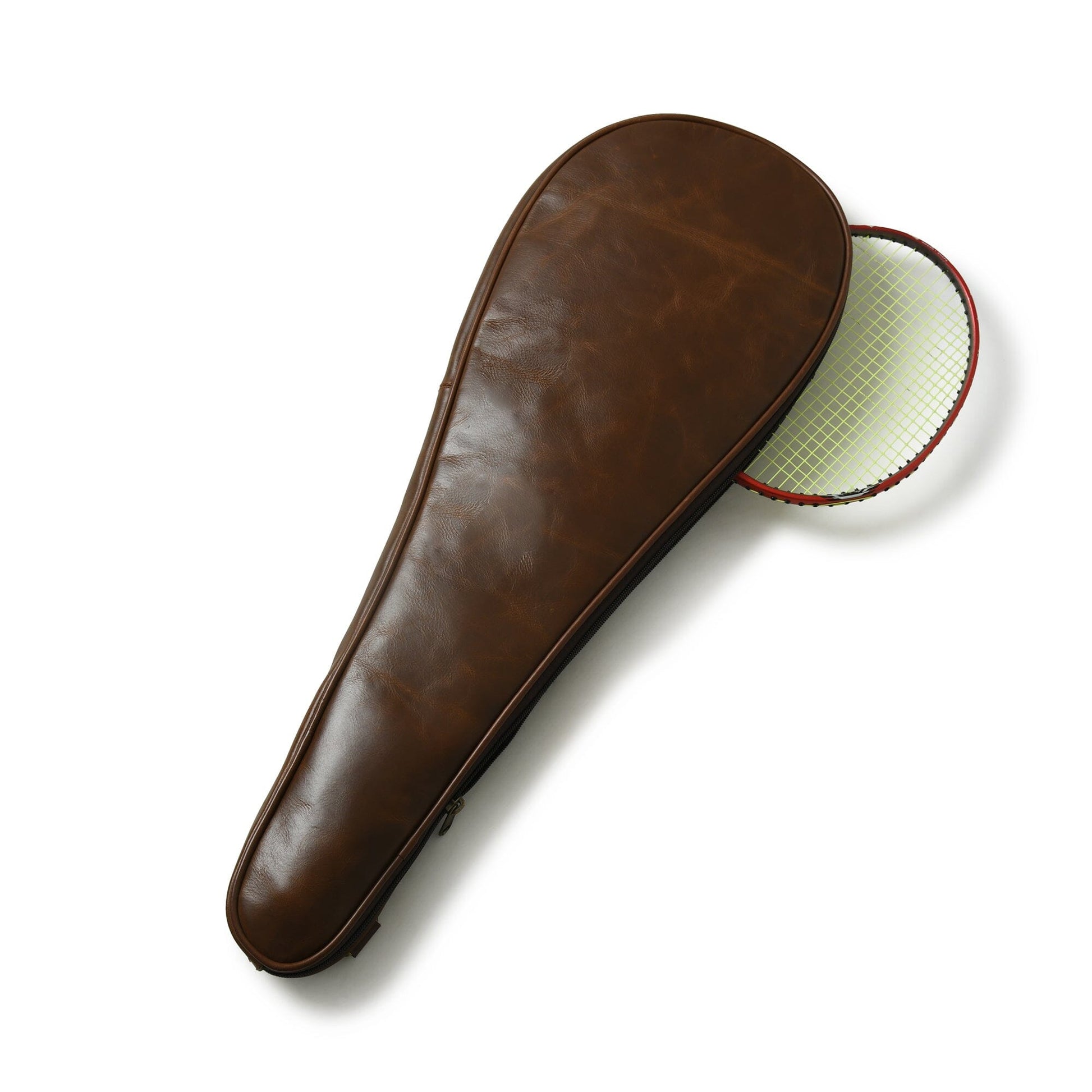 Leather Badminton Racket Cover - Concordia Style Boutique