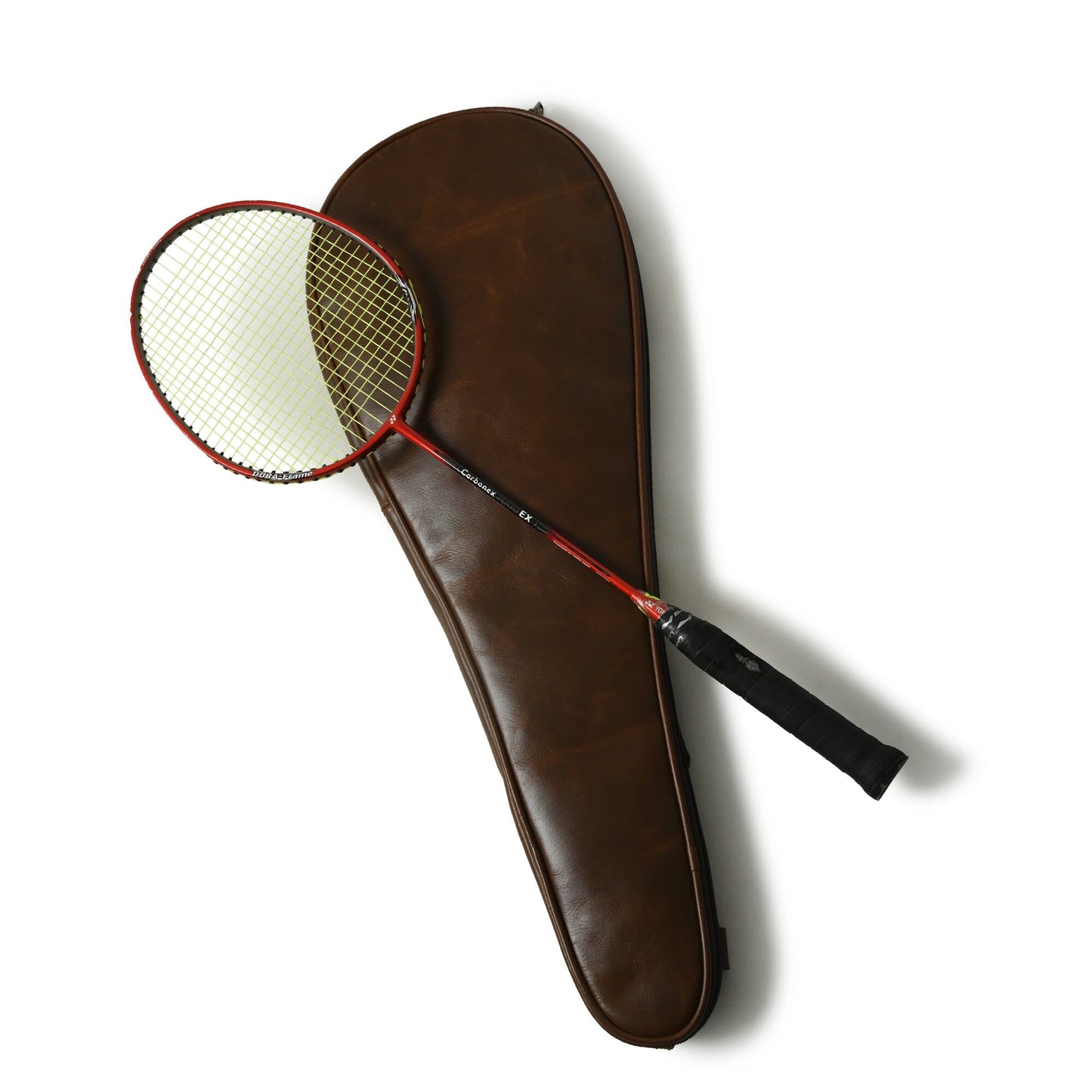 Leather Badminton Racket Cover - Concordia Style Boutique