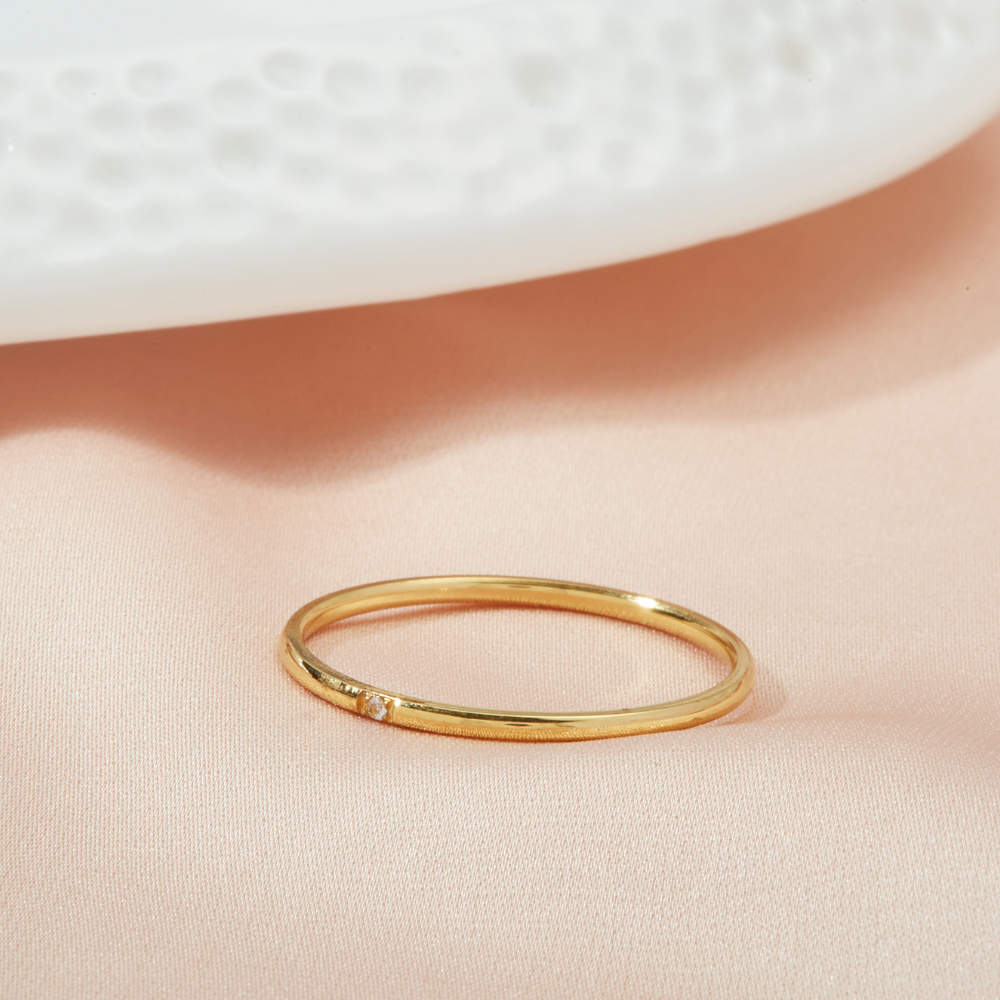 MINIMALIST STACKED RINGS - Concordia Style Boutique