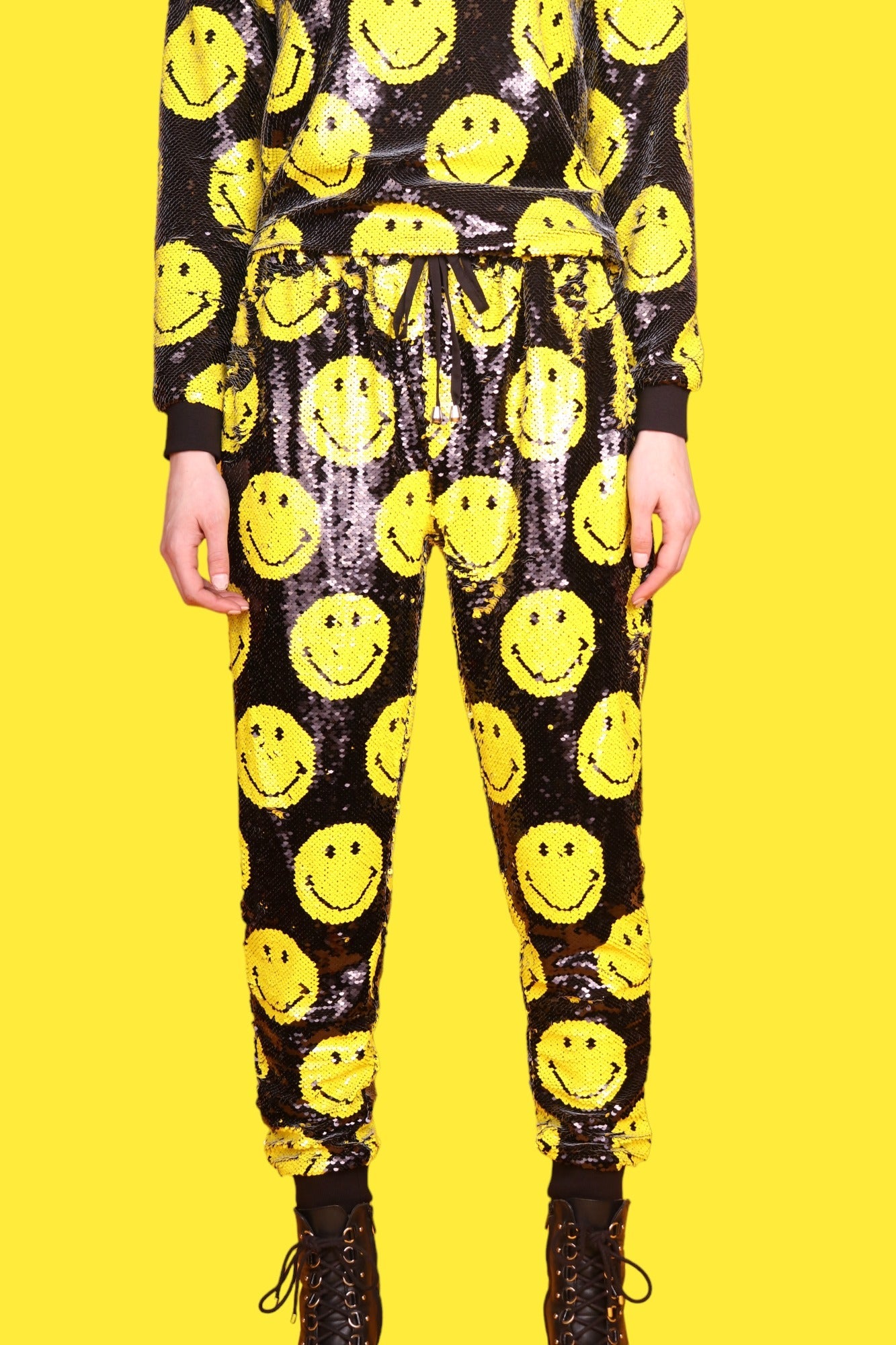 "Any Old  Iron" - x Smiley Joggers - Premium Clothing from Any Old Iron - Just $175! Shop now at Concordia Style Boutique