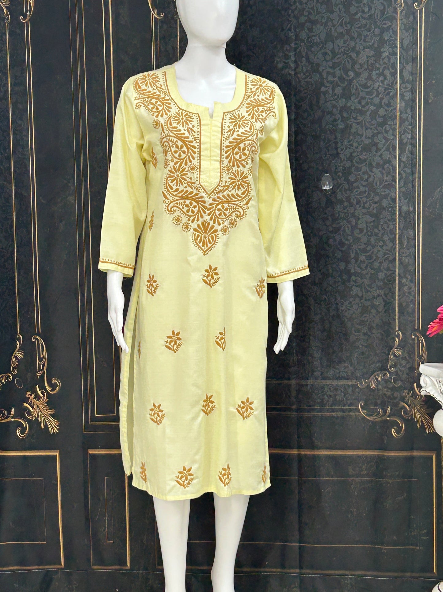 Cotton Chikankari kurti