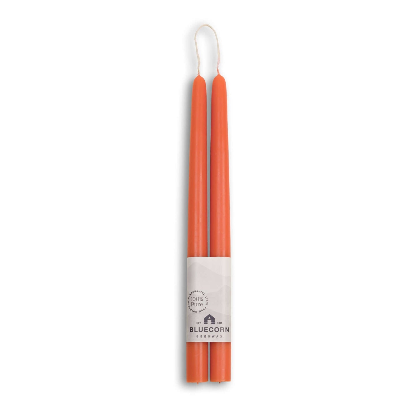 Hand-Dipped Beeswax Taper Candles - 1 Pair - Concordia Style Boutique