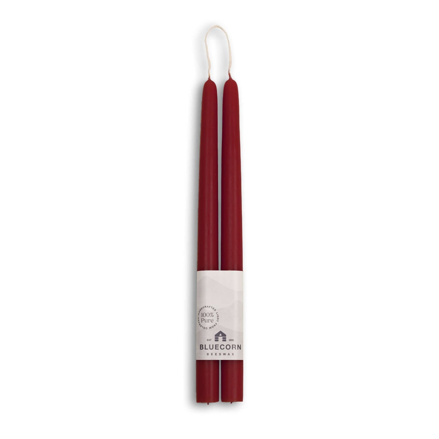 Hand-Dipped Beeswax Taper Candles - 1 Pair - Concordia Style Boutique