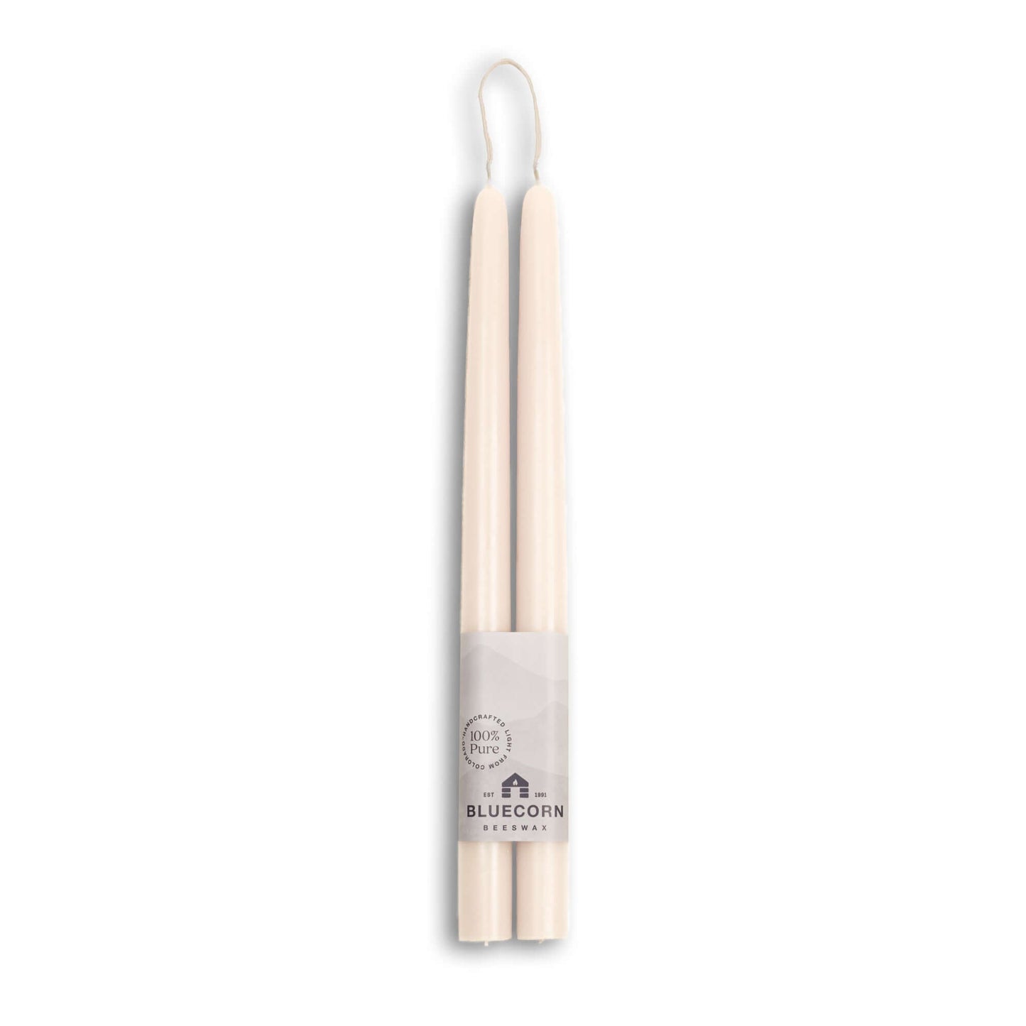 Hand-Dipped Beeswax Taper Candles - 1 Pair - Concordia Style Boutique