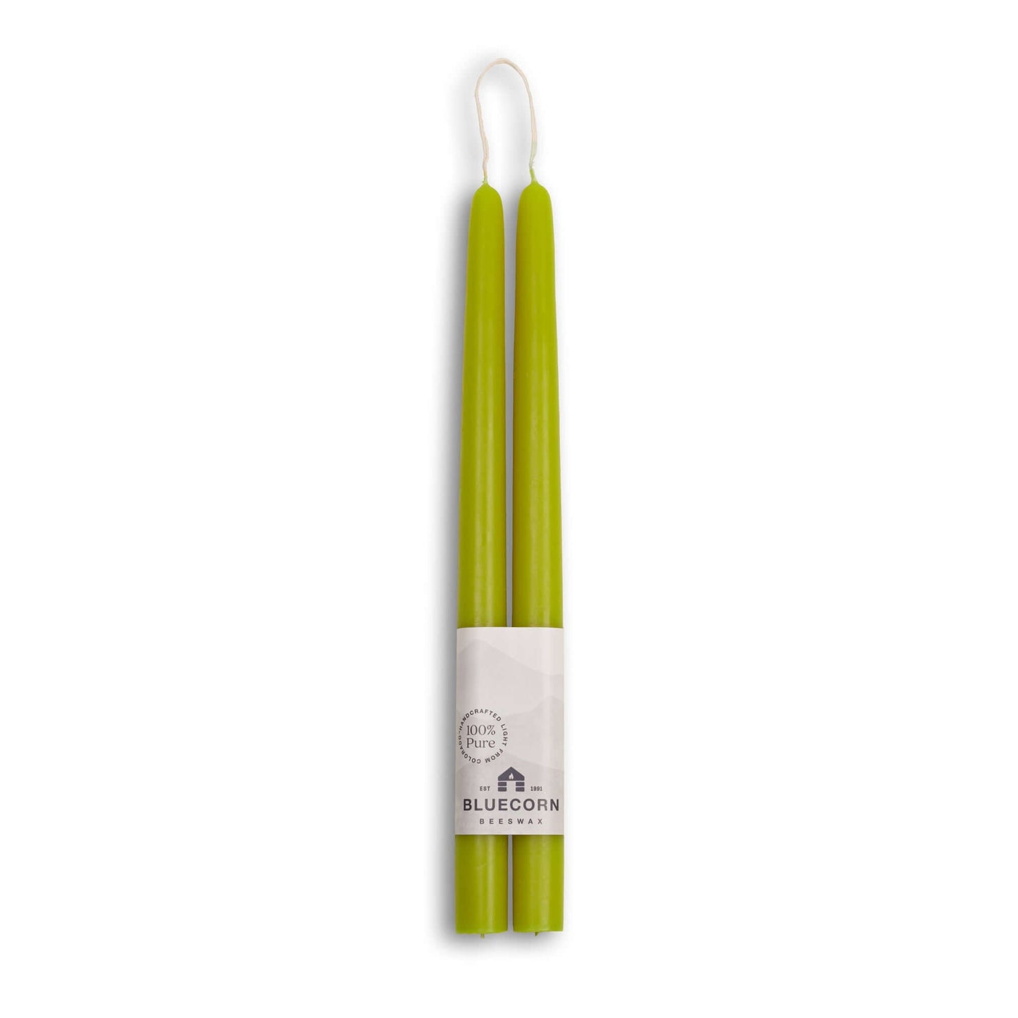 Hand-Dipped Beeswax Taper Candles - 1 Pair - Concordia Style Boutique