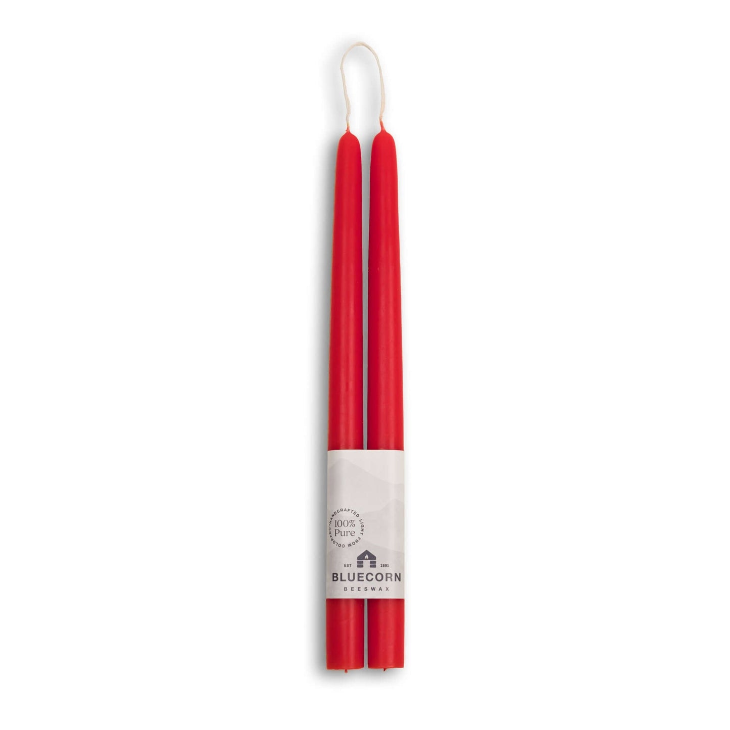 Hand-Dipped Beeswax Taper Candles - 1 Pair - Concordia Style Boutique