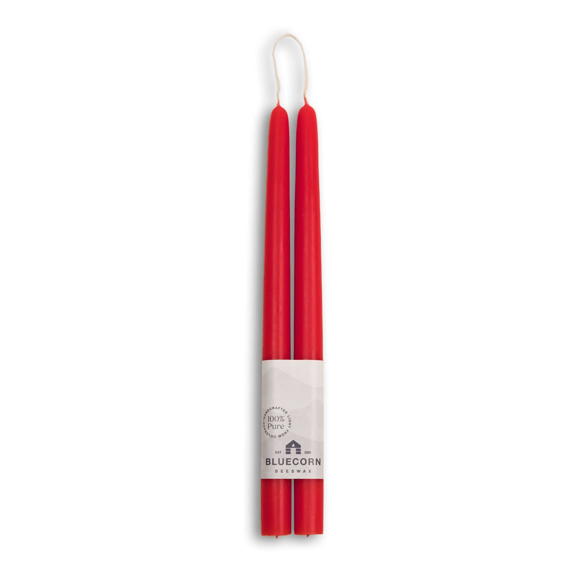 Hand-Dipped Beeswax Taper Candles - 1 Pair - Concordia Style Boutique