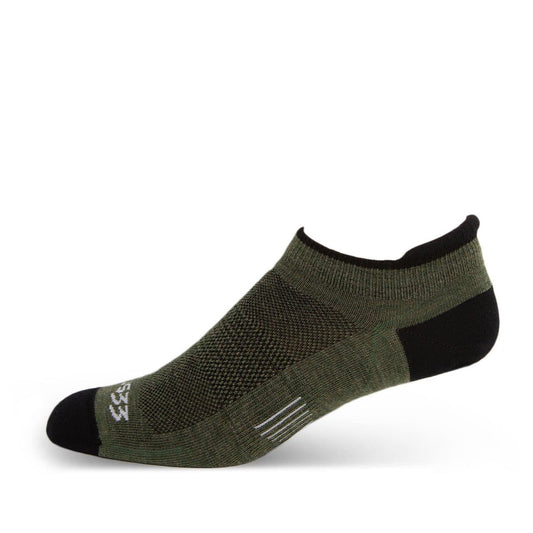 Microweight - No Show Tab Wool Socks Mountain Heritage - Concordia Style Boutique