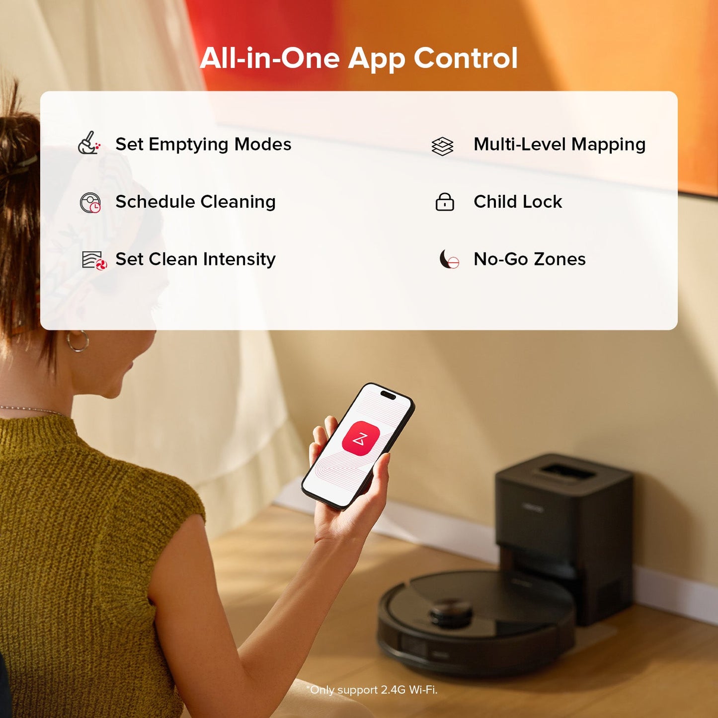 Roborock Q10 S5+ Robot Vacuum and Mop with Auto-Empty Dock