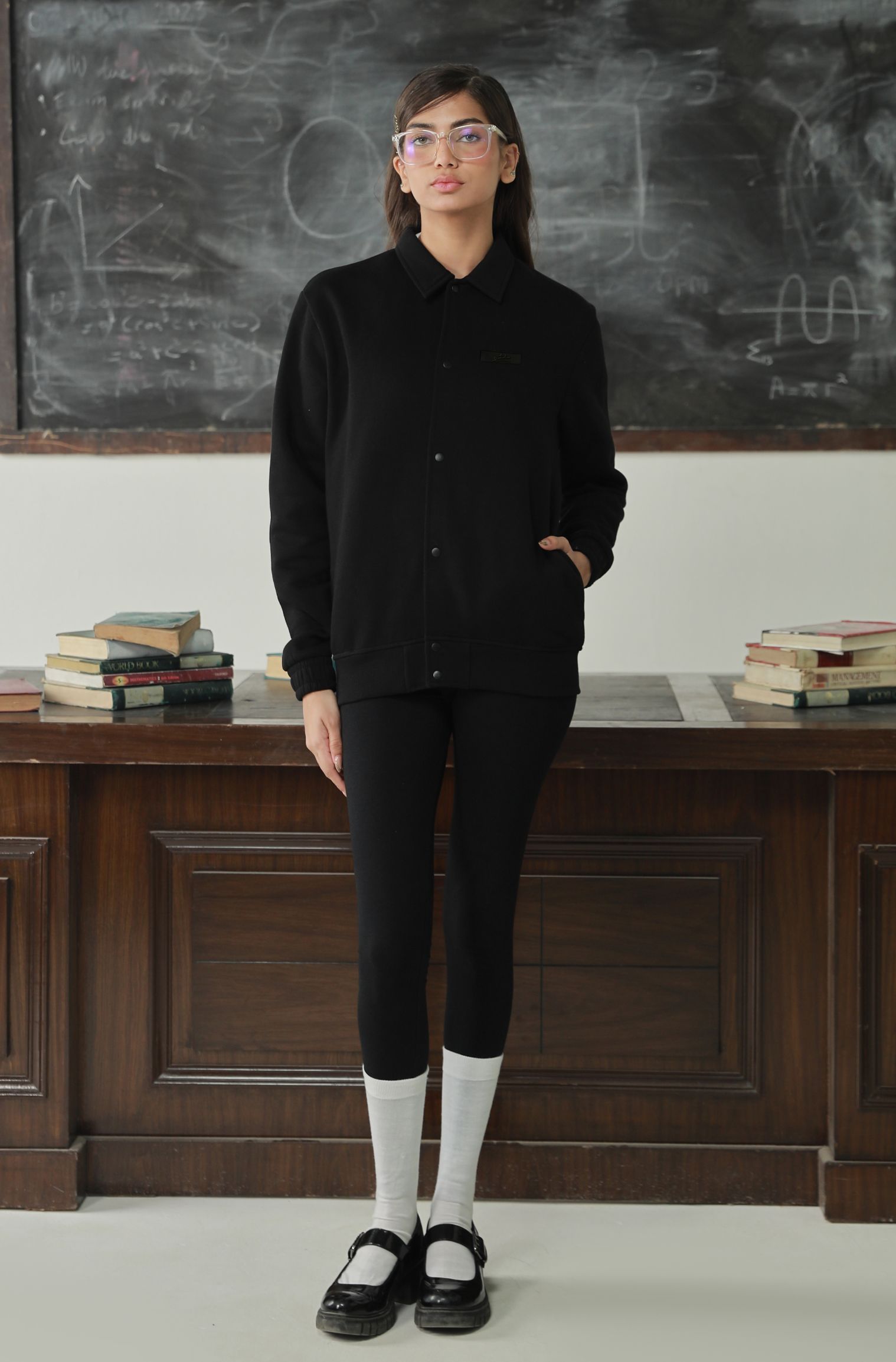 Sanki Jacket - Raven Black - Concordia Style Boutique