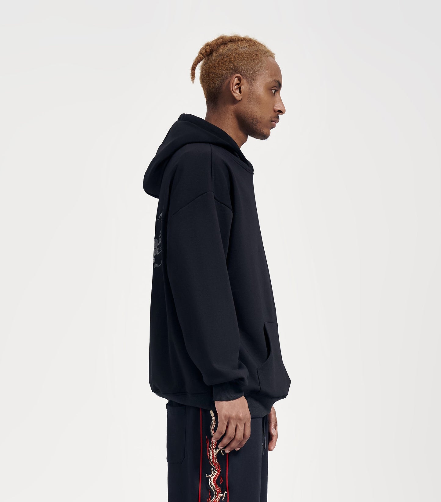 KH9102 Kirin Embroidery Hoodie - Concordia Style Boutique