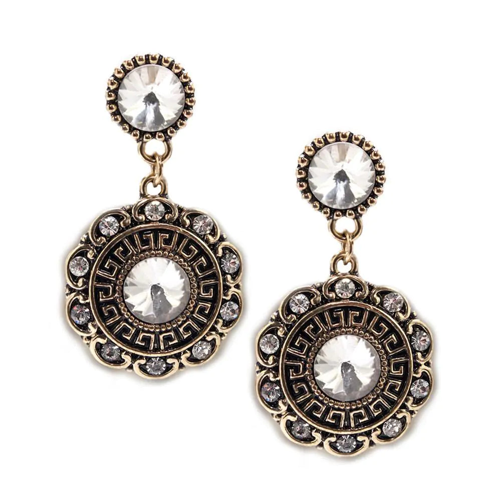 Bloom Earrings-Clear - Concordia Style Boutique
