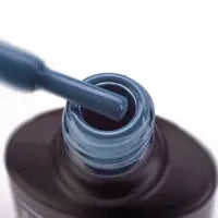 GEL POLISH KOMILFO DELUXE SERIES D130 (DARK, GRAY-BLUE, ENAMEL), 8 ML