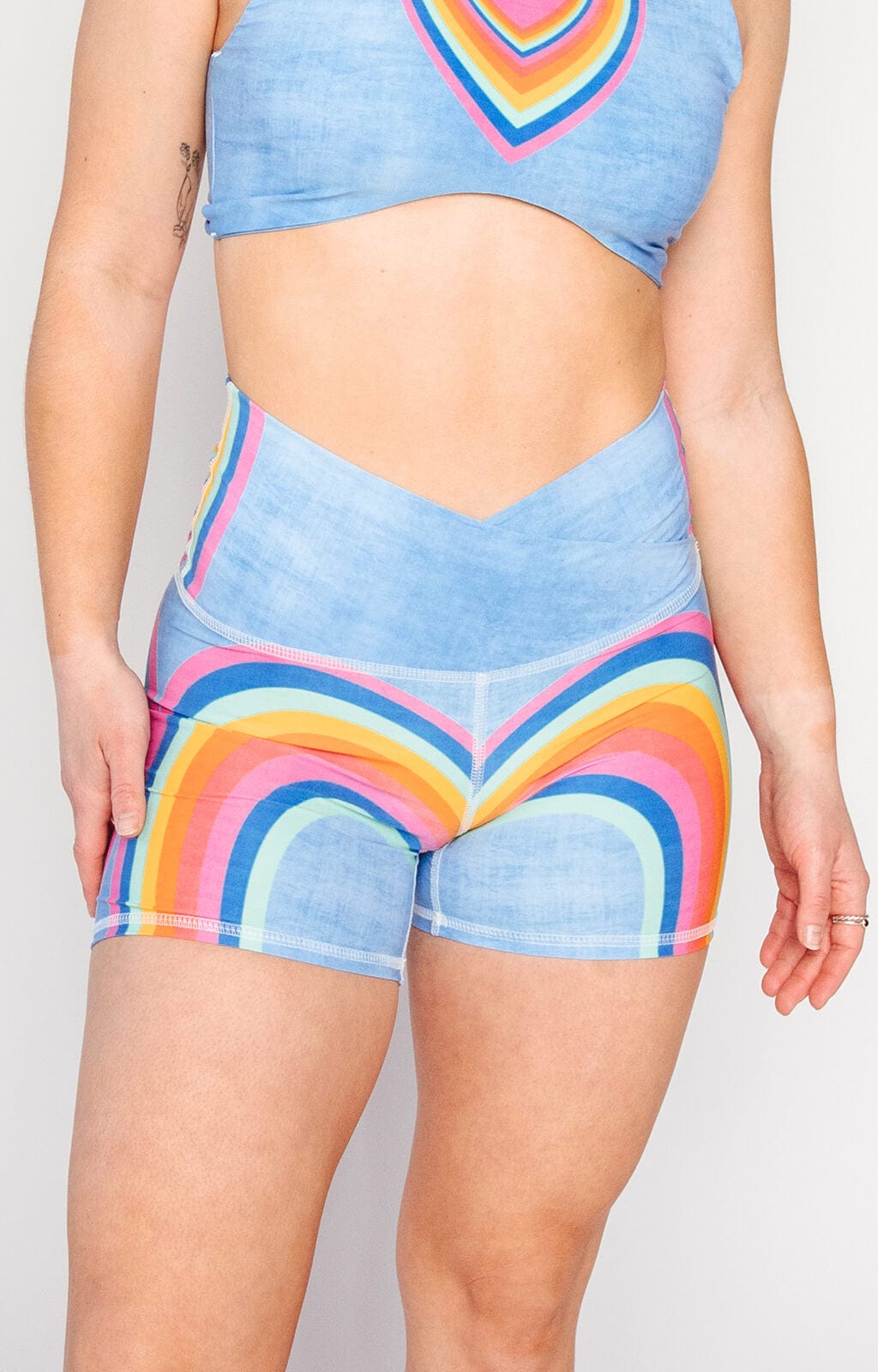 Movement Short - Rainbow Love - Concordia Style Boutique