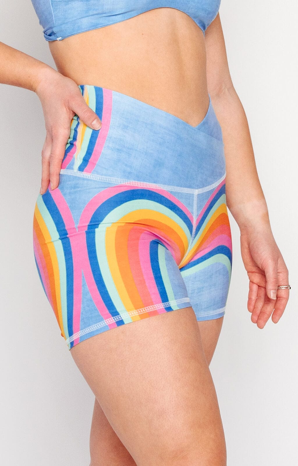 Movement Short - Rainbow Love - Concordia Style Boutique