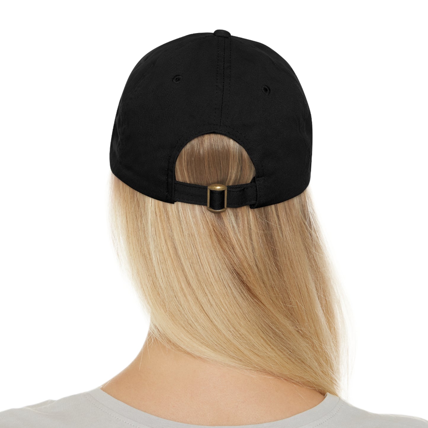 "Obey" - Hat with Leather Patch (Round) - Premium Hats from Concordia Style Boutique - Just $20.45! Shop now at Concordia Style Boutique