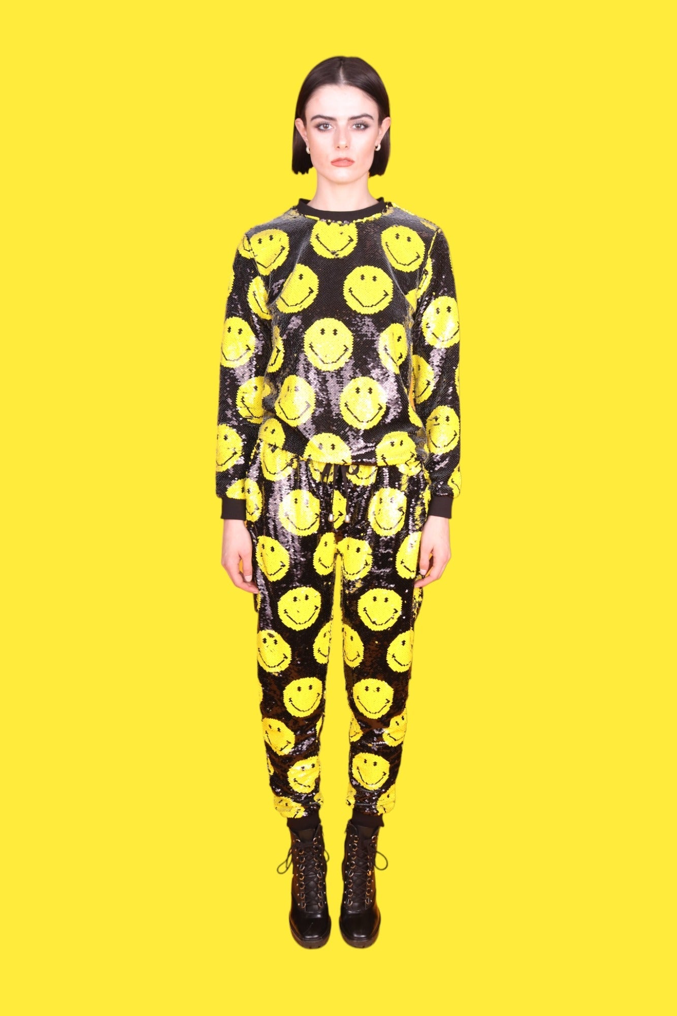 "Any Old  Iron" - x Smiley Joggers - Premium Clothing from Any Old Iron - Just $175! Shop now at Concordia Style Boutique