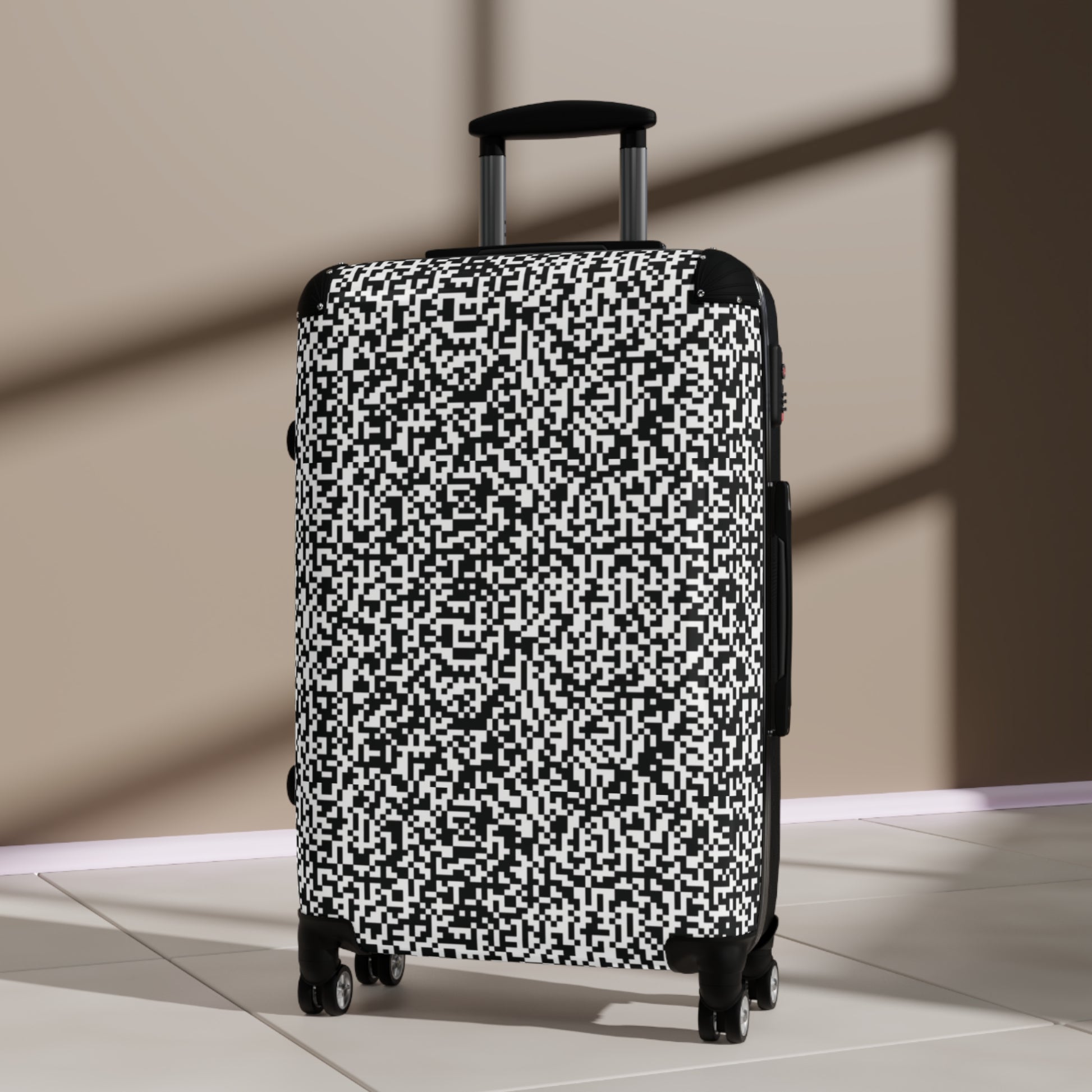 Suitcase - "Scan Me" - Premium suitcase from Concordia Style Boutique - Just $277.02! Shop now at Concordia Style Boutique