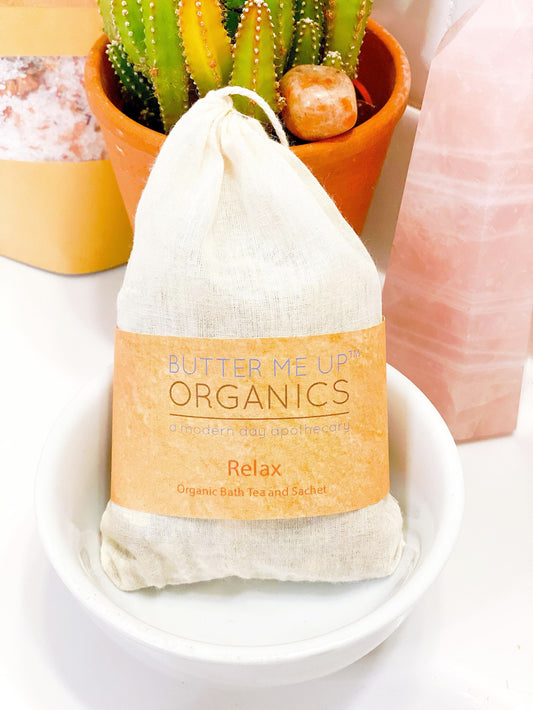 Organic Relaxation Bath Tea or Sachet - Concordia Style Boutique