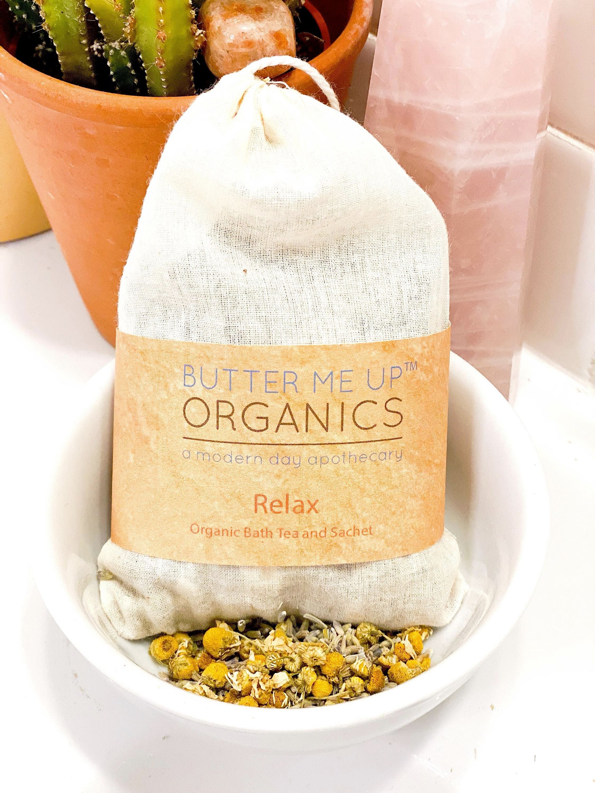 Organic Relaxation Bath Tea or Sachet - Concordia Style Boutique