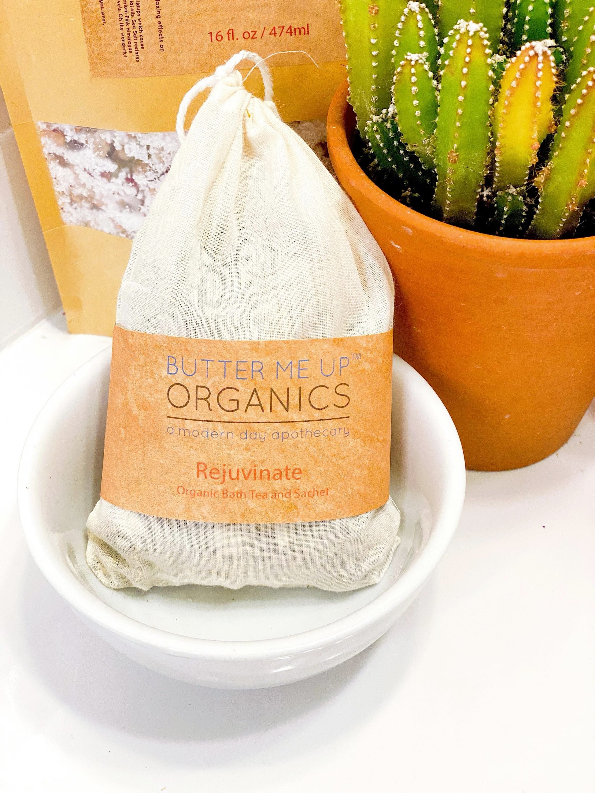 Organic Rejuvenating Bath Tea or Sachet - Concordia Style Boutique