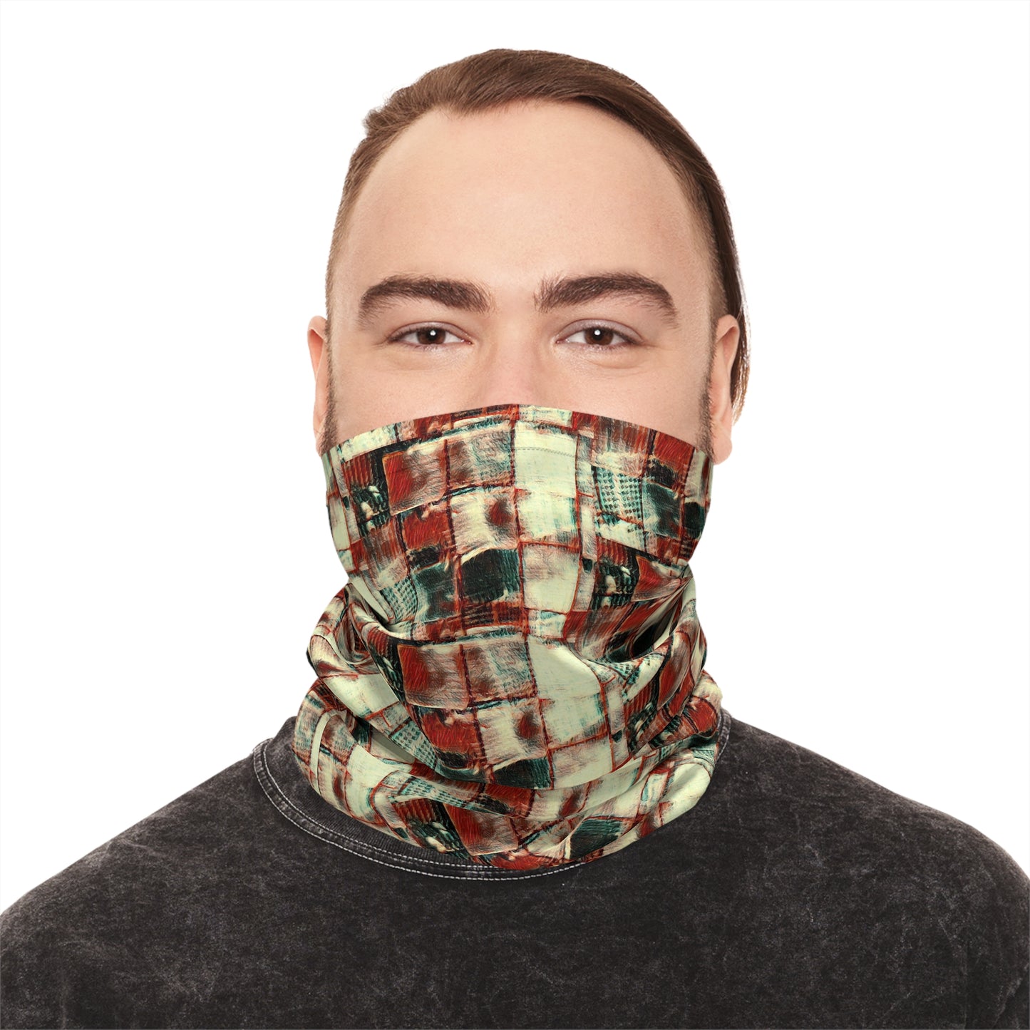 Lightweight Neck Gaiter - "Square Dance" - Premium Neck Gaiter from Concordia Style Boutique - Just $18.76! Shop now at Concordia Style Boutique