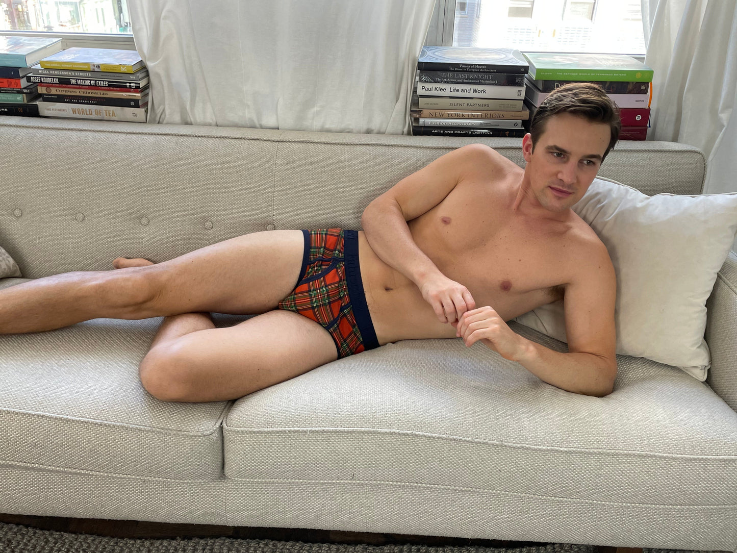 Wayne Brief | Tartan Royal Stewart - Concordia Style Boutique