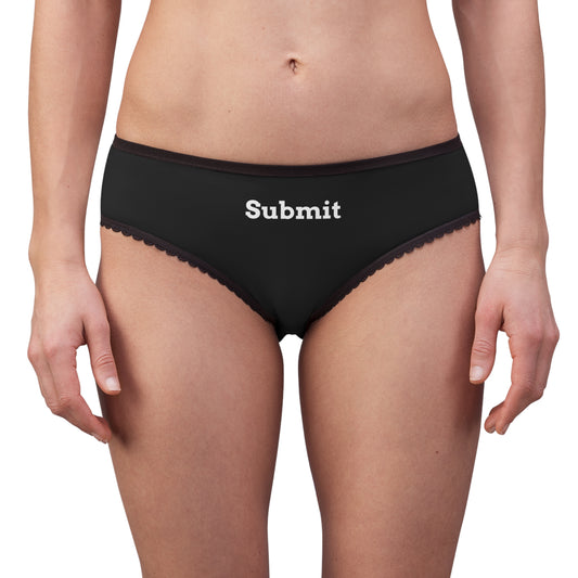 Women's Briefs - "Submit" - Premium underwear from Concordia Style Boutique - Just $32.33! Shop now at Concordia Style Boutique