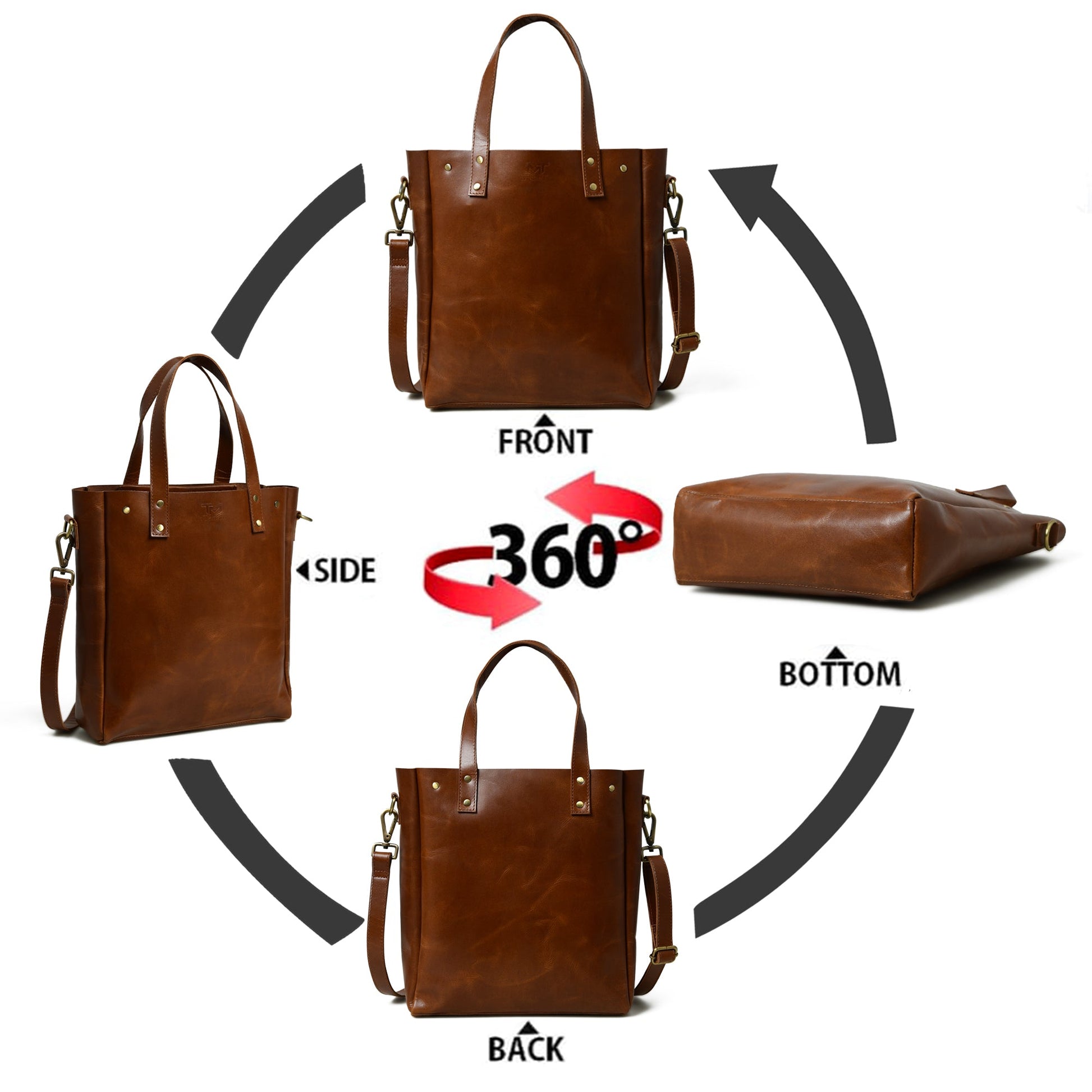 Executive Elegance Crossbody Tote - Concordia Style Boutique