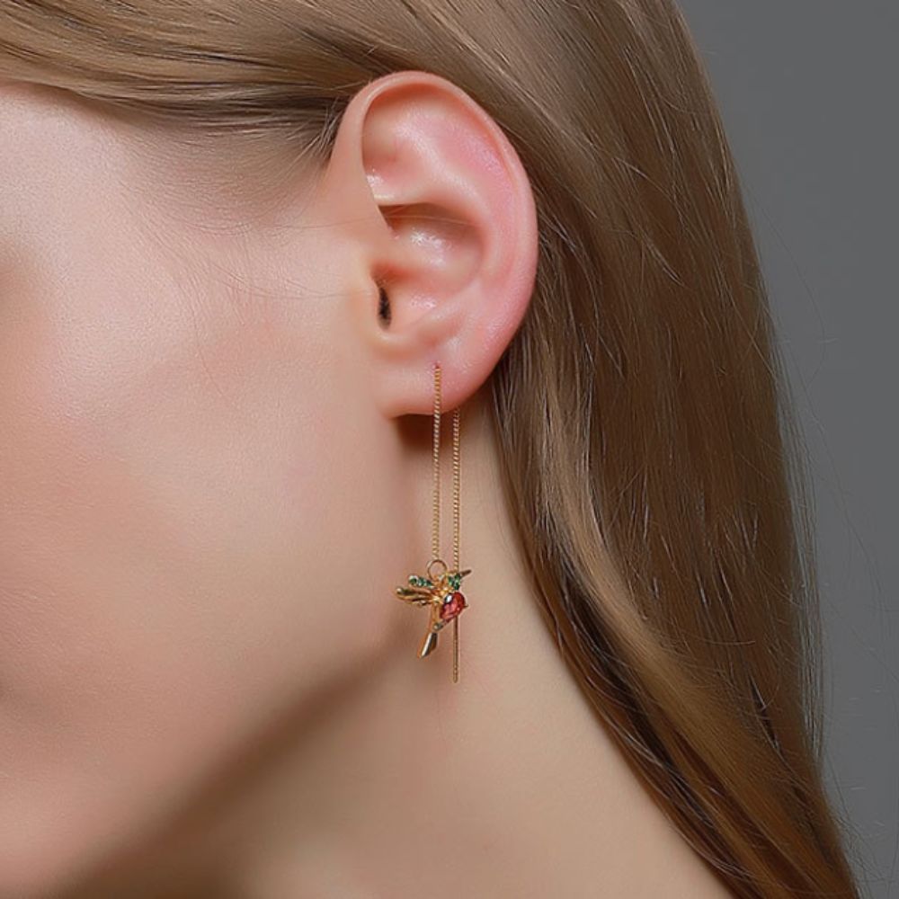 HUMMINGBIRD EARRINGS (PAIR) - Concordia Style Boutique