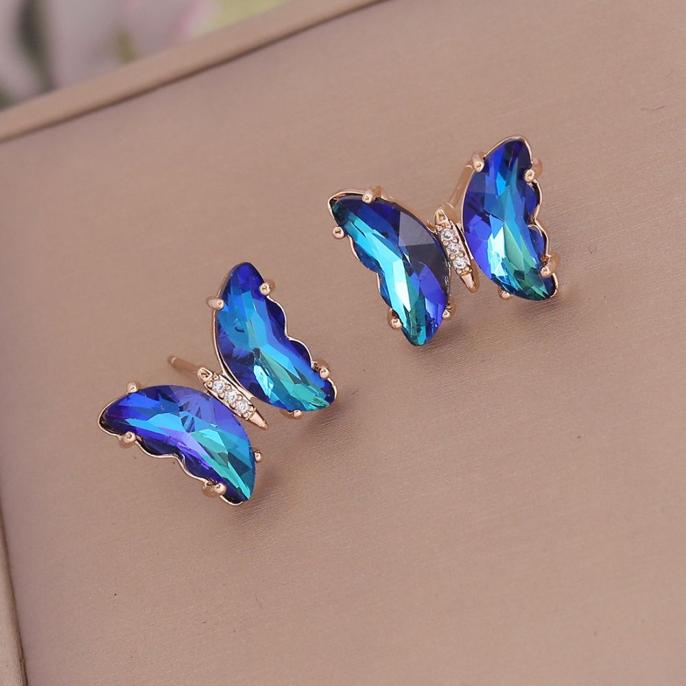 CRYSTAL BUTTERFLY RINGS (ADJUSTABLE) - Concordia Style Boutique