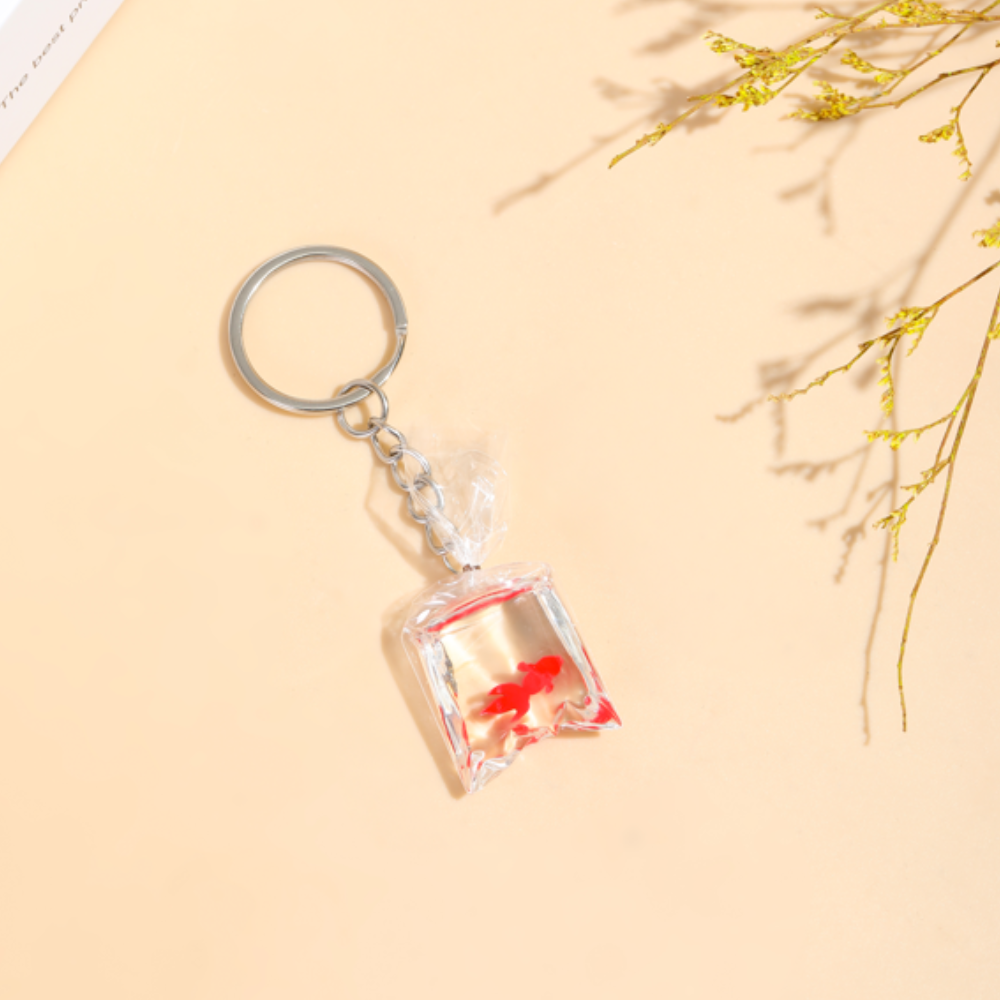 GOLDFISH KEYCHAIN - Concordia Style Boutique
