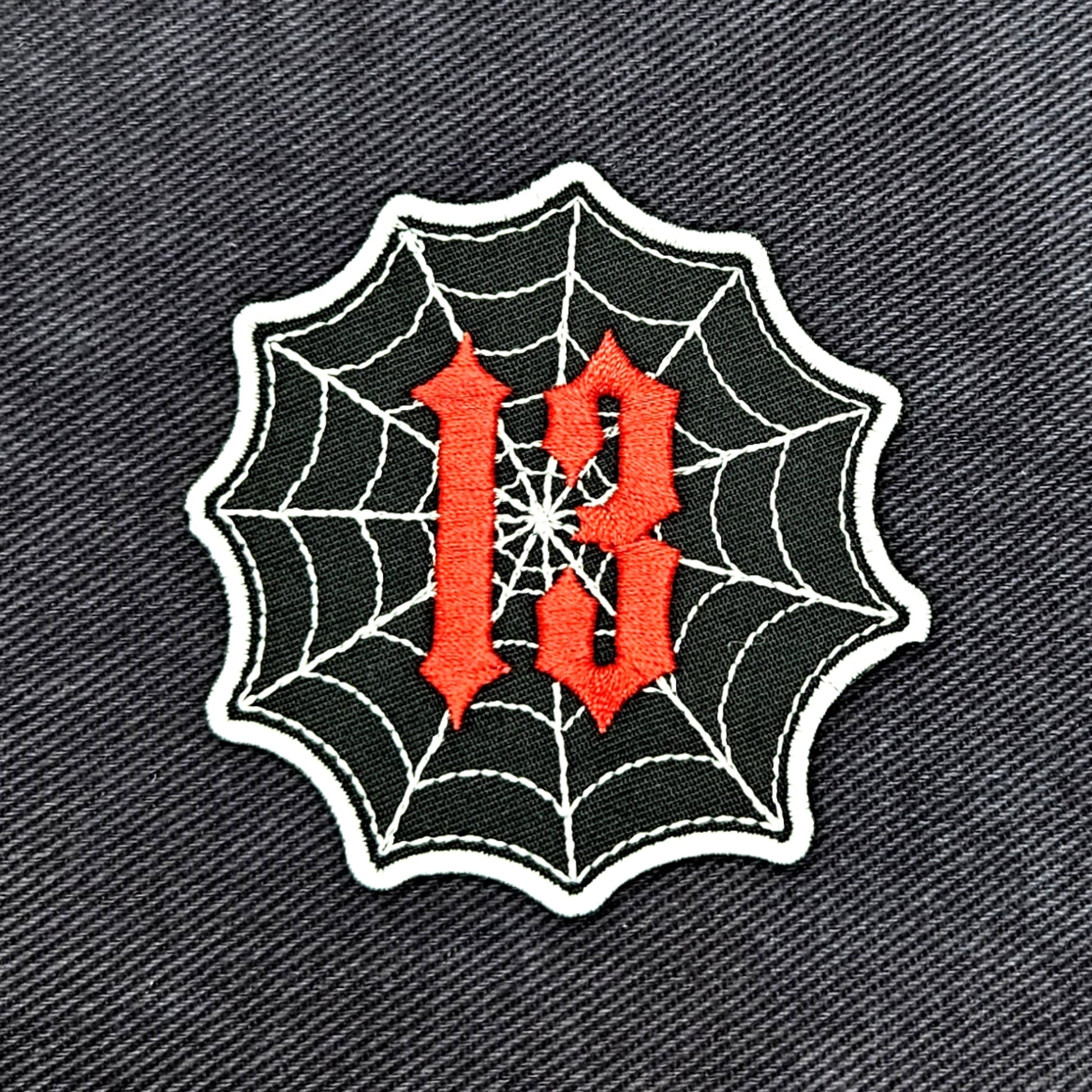13 Lucky Spiderweb Patch - Concordia Style Boutique