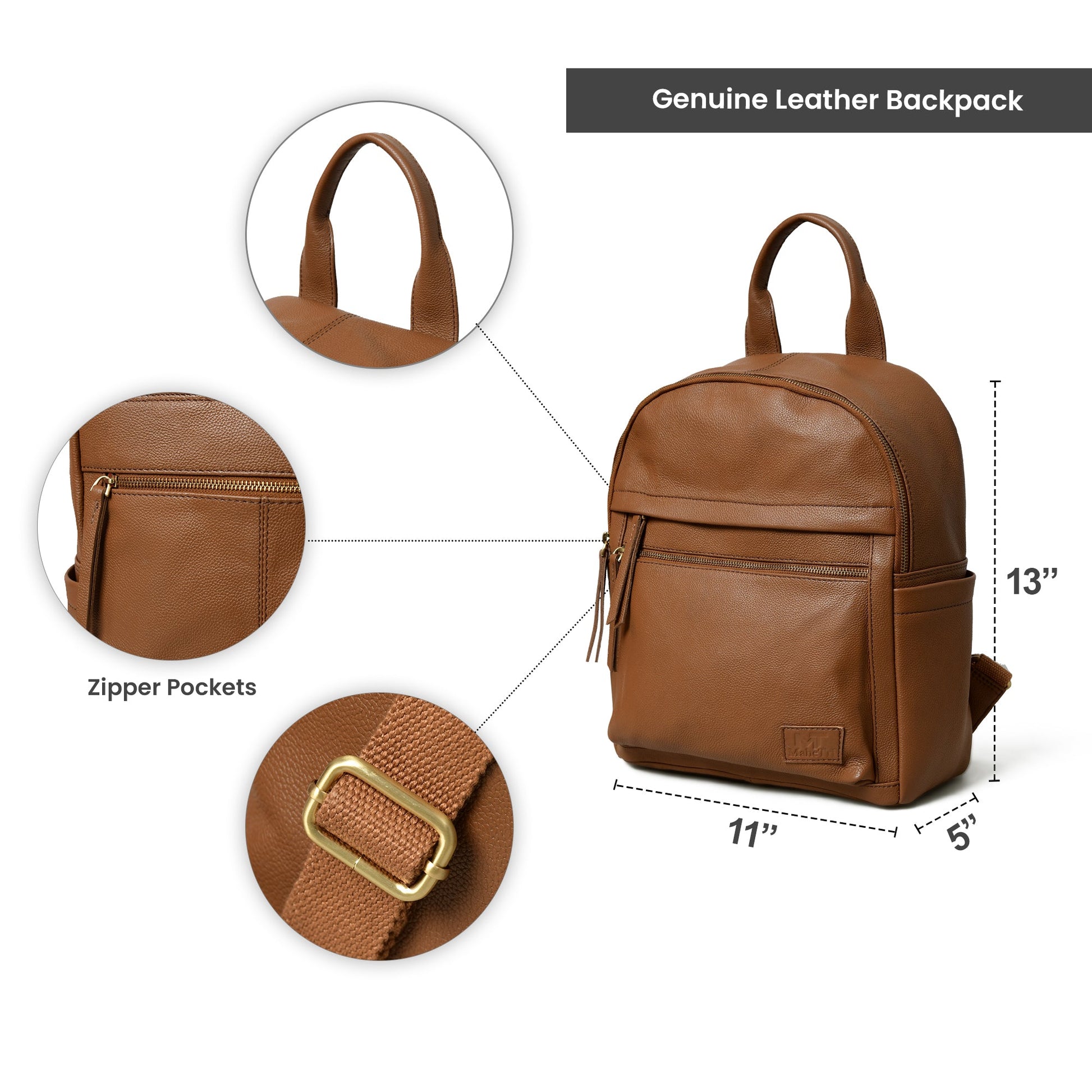 Mini Journey Leather Backpack - Concordia Style Boutique