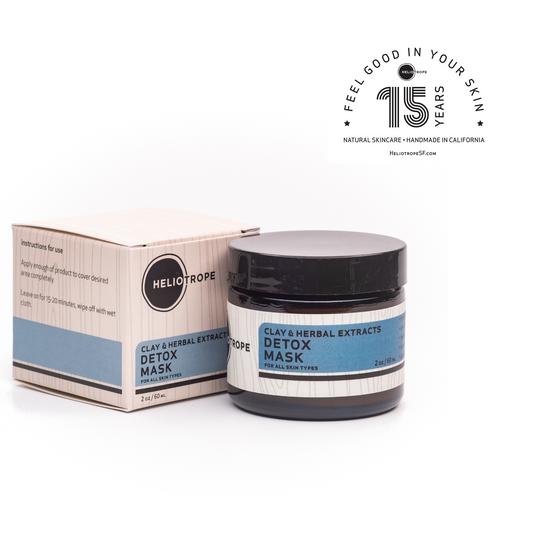 Clay & Herbal Extract Detox Mask - Premium Facial Mask from Heliotrope San Francisco - Just $19.50! Shop now at Concordia Style Boutique