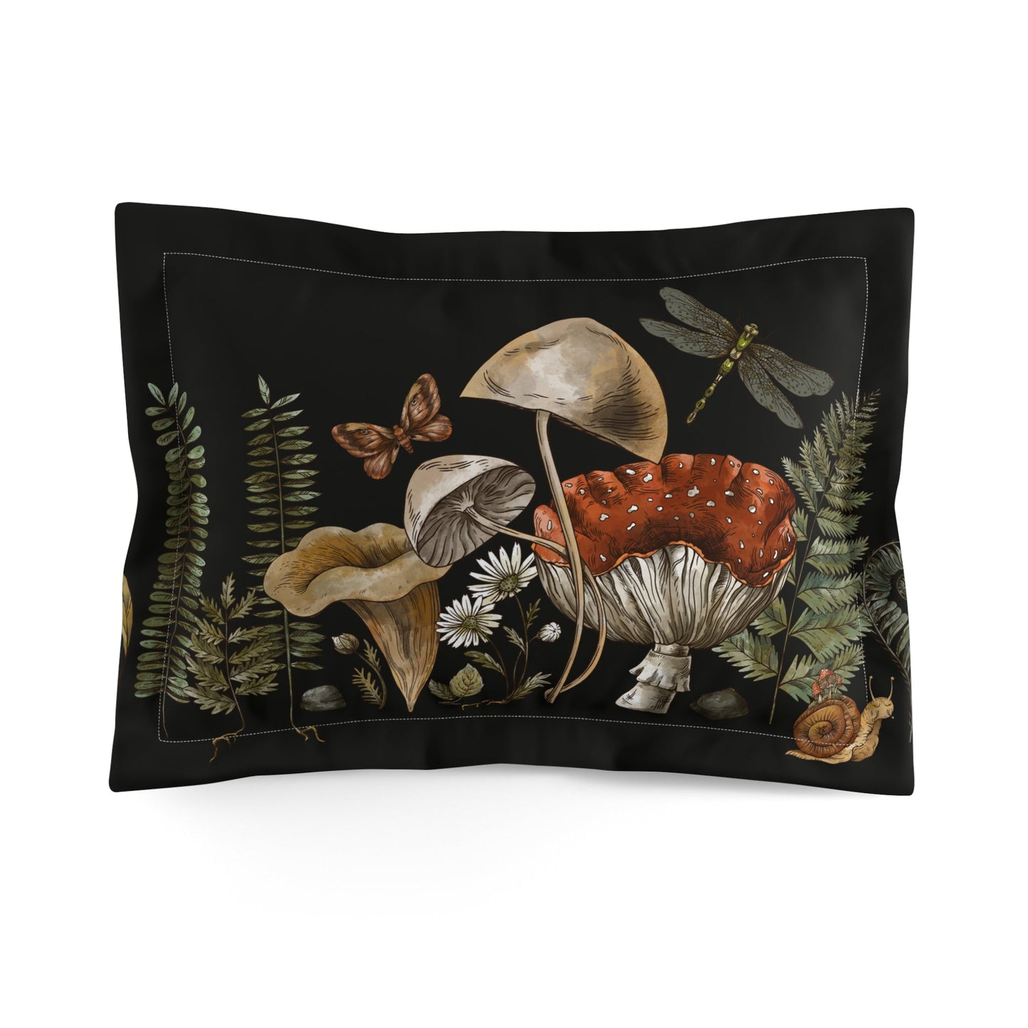 "Dark Forest" Deluxe Microfiber Pillow Sham