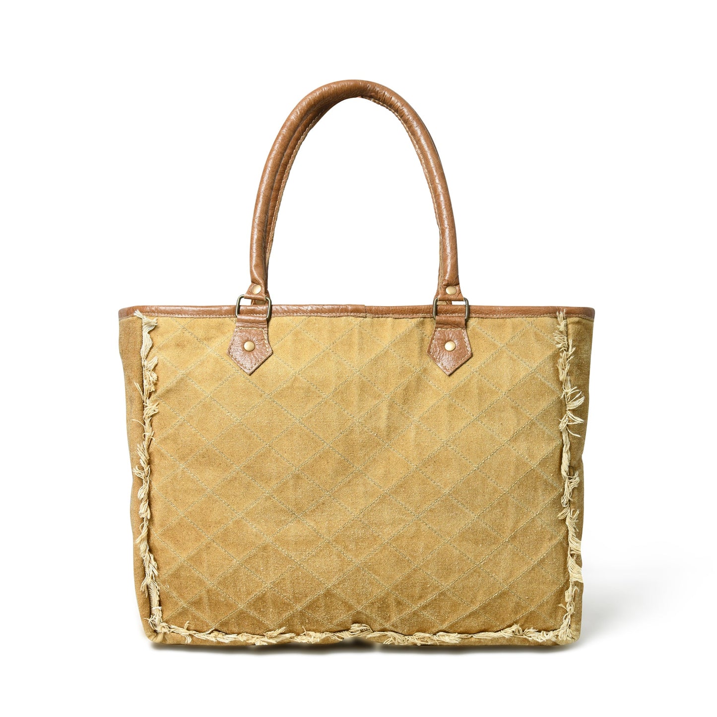 Beige Boho Chic Canvas Bag - Concordia Style Boutique