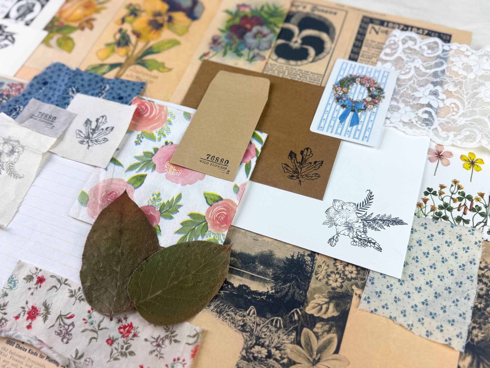Botanical and Nature Ephemera Kit - Concordia Style Boutique
