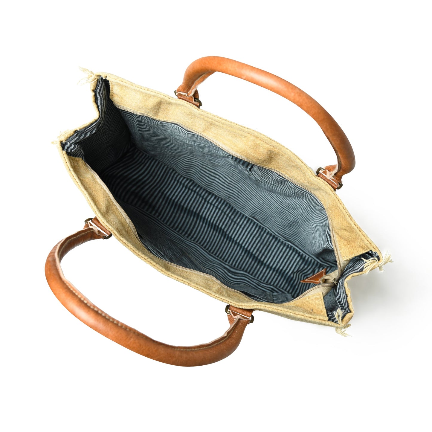 Beige Boho Chic Canvas Bag - Concordia Style Boutique