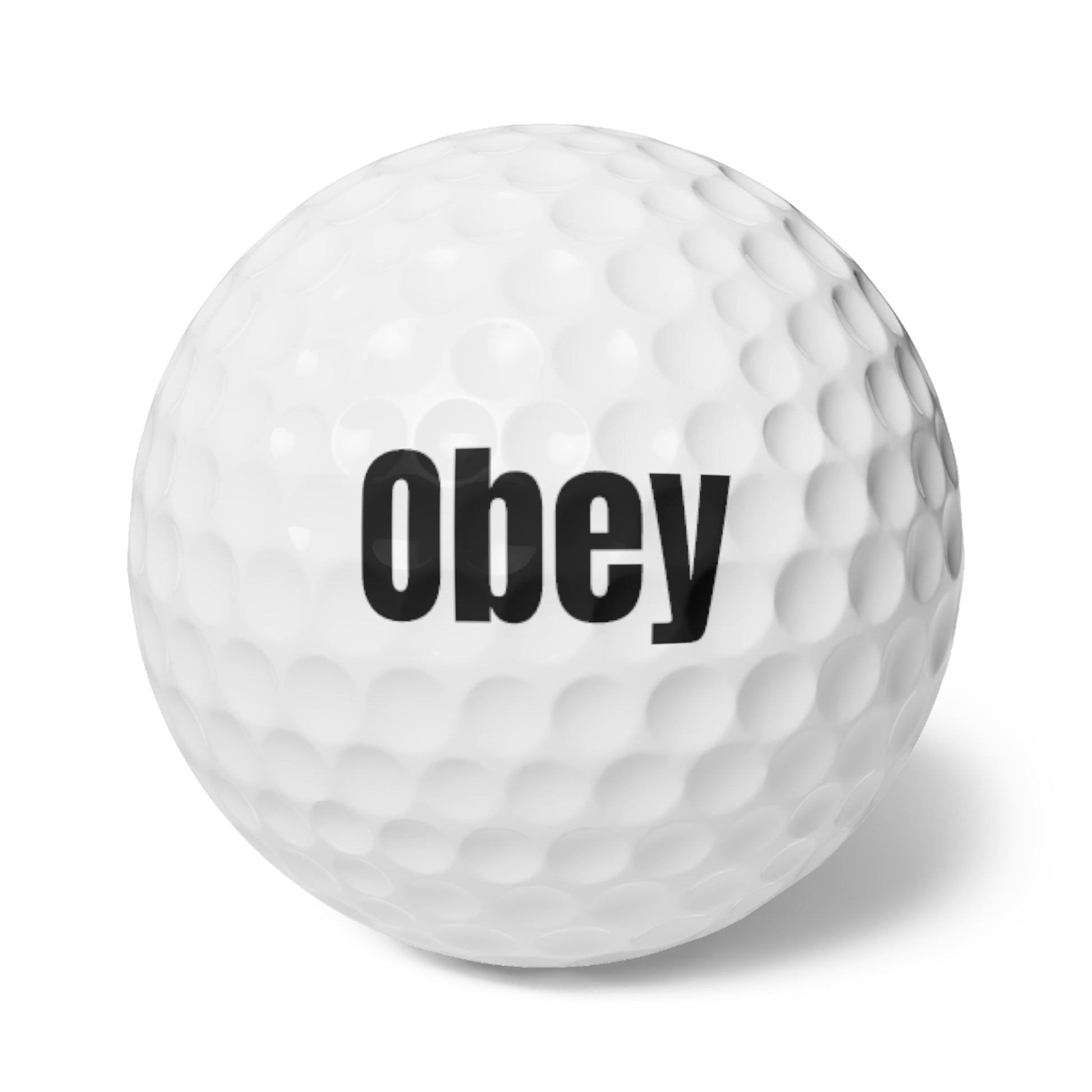 Golf Balls, 6 pcs - Obey - Premium Golf Balls from Concordia Style Boutique - Just $31.72! Shop now at Concordia Style Boutique