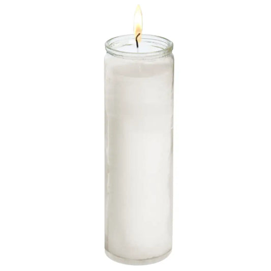 Solid White Candle tall - Concordia Style Boutique