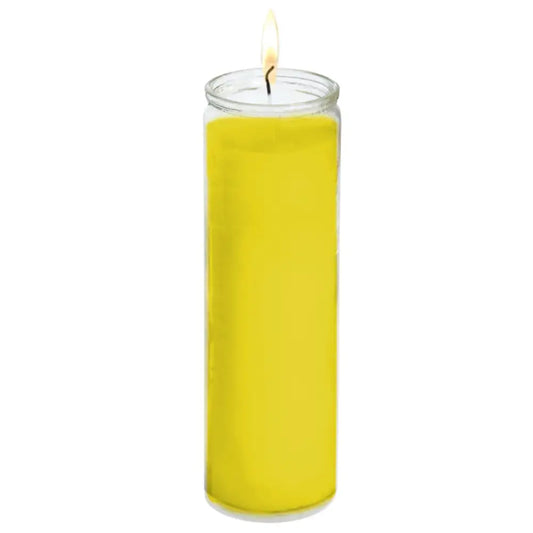 Solid Yellow Candle tall - Concordia Style Boutique