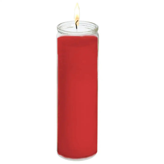 Solid Red Candle tall - Concordia Style Boutique