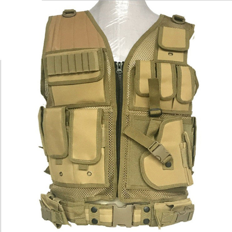 Outdoor Adventure Equipment Camouflage Tactical Vest Amphibious Field Adventure Vest - Premium tactical vest from erDouckan - Just $53.85! Shop now at Concordia Style Boutique